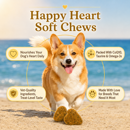 Strata Paws Happy Heart Soft Chews